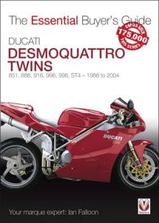 Ducati desmoquattro twins - 851, 888, 916, 996, 998, st4 1988 to 2004