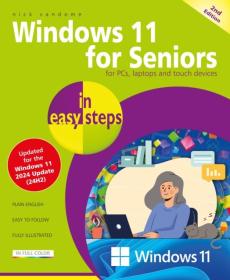 Windows 11 for seniors in easy steps