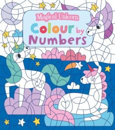 Magical unicorn colour by numbers