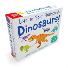 Lots to spot flashcards: dinosaur!