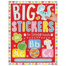 Big stickers for little hands abc