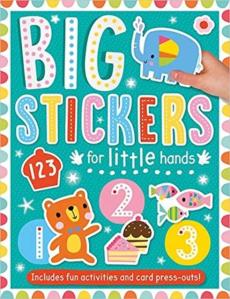 Big stickers for little hands 123