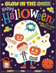 Glow in the Dark Puffy Stickers Happy Halloween!