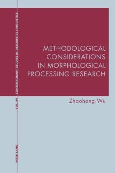 Methodological considerations in morphological processing research