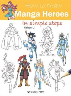 How to draw manga heroes in simple steps
