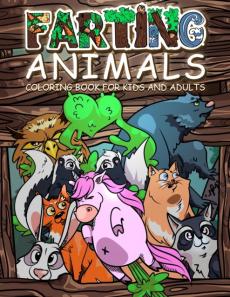 FARTING ANIMALS Coloring Book