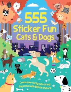 555 sticker fun - cats & dogs activity book