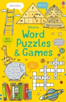 100 children's word puzzles and games