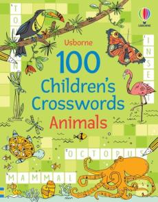 100 children's crosswords: animals