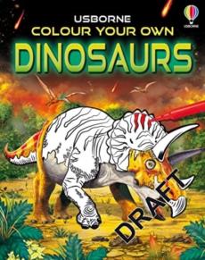 Colour your own dinosaurs