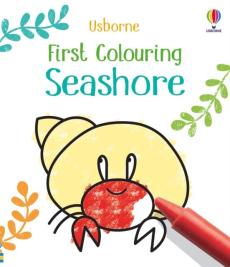 First colouring seashore