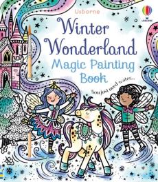 Winter wonderland magic painting book