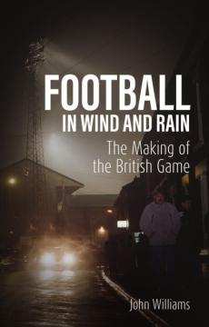 Football in wind and rain