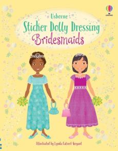 Sticker dolly dressing bridesmaids