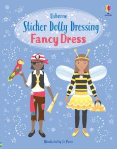 Sticker dolly dressing fancy dress