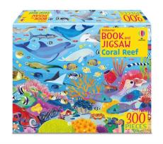 Usborne book and jigsaw coral reef