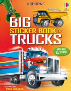 Big sticker book of trucks