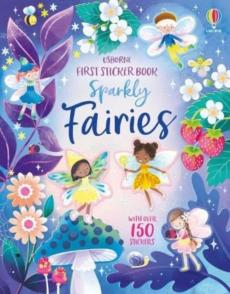 First sticker book sparkly fairies