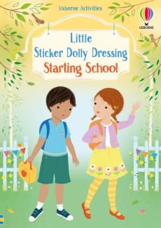 Little sticker dolly dressing starting school