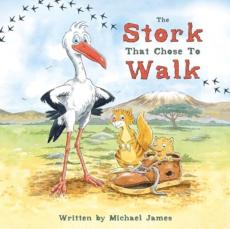 Stork that chose to walk