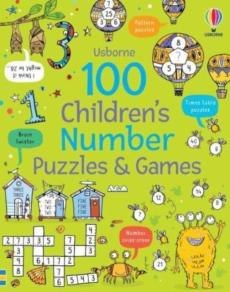 100 children's number puzzles and games