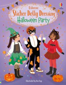 Sticker dolly dressing halloween party