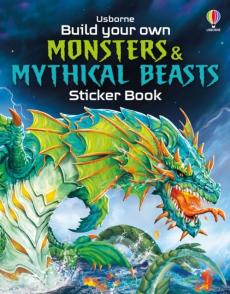 Build your own monsters and mythical beasts sticker book