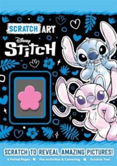 Disney stitch: scratch art