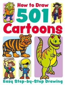How to draw 501 cartoons