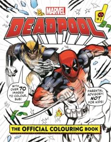 Marvel's deadpool: the official colouring book