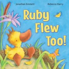Ruby flew too!