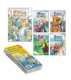 Scottish history - heroes and heroines 5 book pack: william wallace