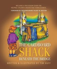 The cardboard shack beneath the bridge