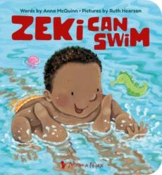 Zeki can swim