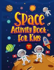 Space Activity Book for Kids Ages 3-5