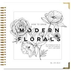 How to draw modern florals