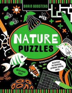 Brain Boosters Nature Puzzles (with Neon Colors) Learning Activity Book for Kids