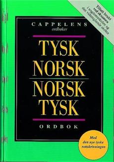 Tysk-norsk, norsk-tysk ordbok