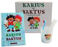 Karius og Baktus : boken, tannbørste, tannglass
