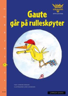 Gaute går på rulleskøyter