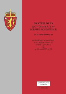 Skatteloven : (lov om skatt av formue og inntekt) av 26. mars 1999 nr. 14 : med endringer, sist ved lover av 12. august 2016 nr. 77 (i kraft 1. juli 2