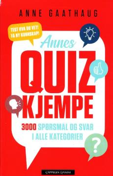 Annes quizkjempe : 3000 spørsmål og svar i alle kategorier