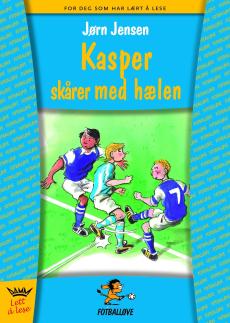 Kasper skårer med hælen