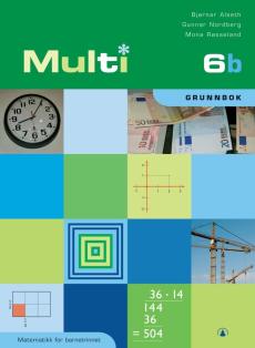 Multi 6b : grunnbok : matematikk for barnetrinnet