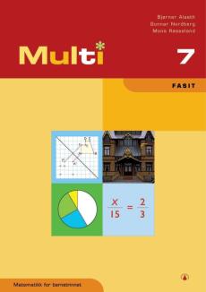 Multi 7 : matematikk for barnetrinnet : Fasit