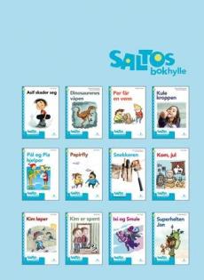 Saltos bokhylle : nivå 1-2 : norsk for barnesteget