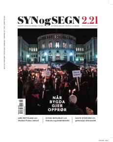 Syn og segn. Hefte 2-2021 : tidsskrift for kultur, samfunn & politikk
