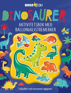 Dinosaurer : aktivitetsbok med ballongklistremerker
