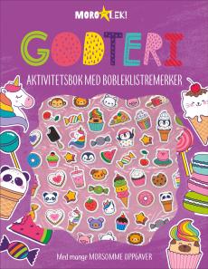 Godteri : aktivitetsbok med bobleklistremerker