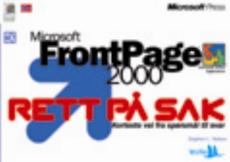 Microsoft FrontPage 2000 rett på sak